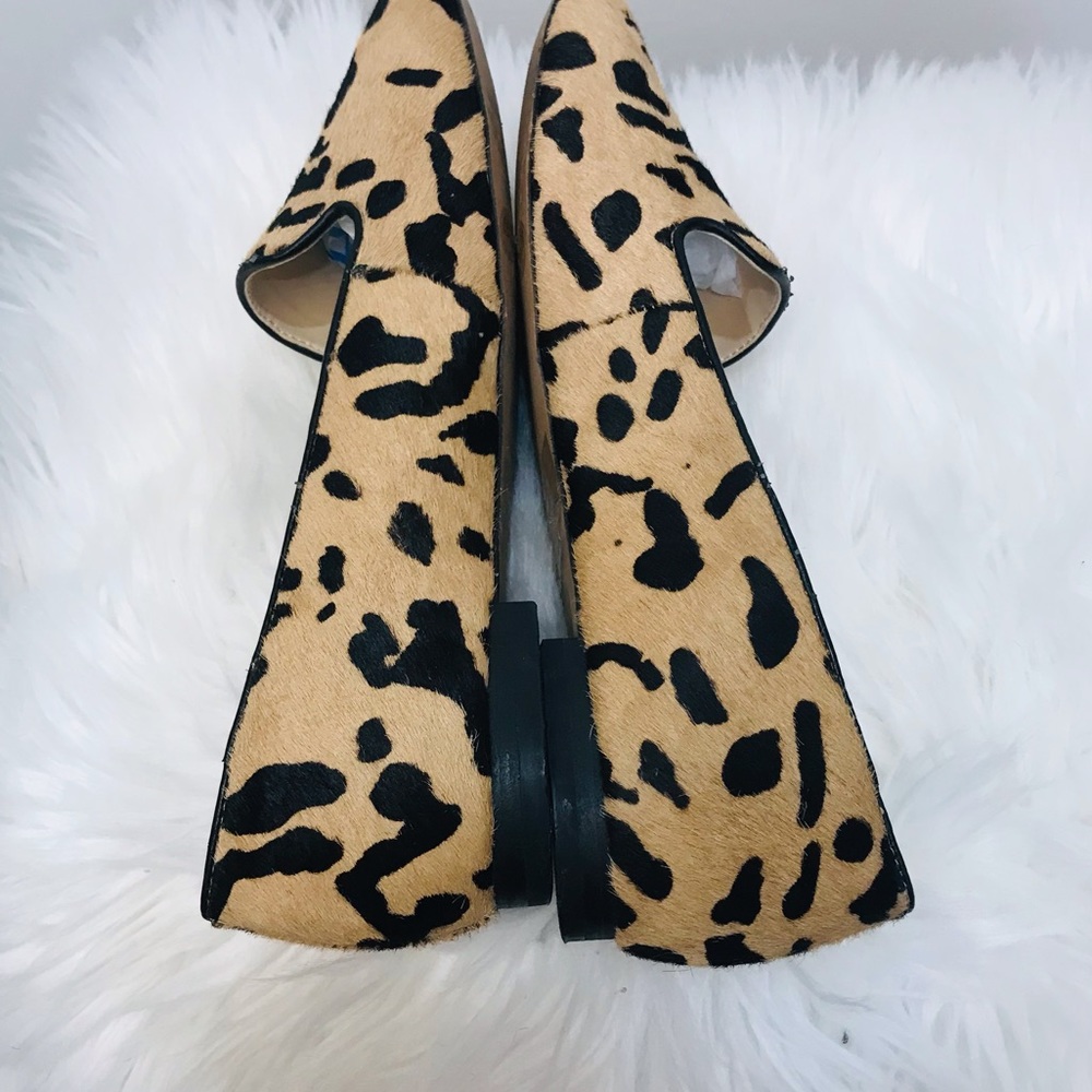 Sole society leopard loafer flats sz 6 - Picture 5 of 12